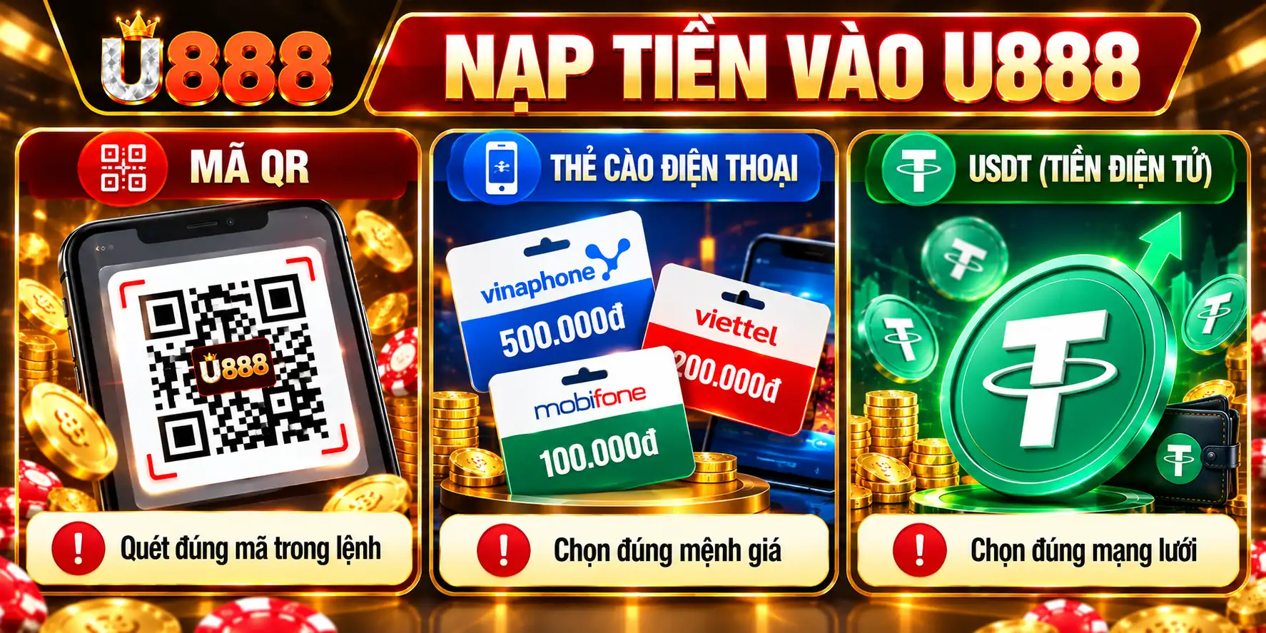 U888 21 Nạp Tiền U888